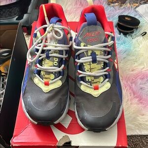 Nike Kids React Sneakers - Red, Blue, Yellow